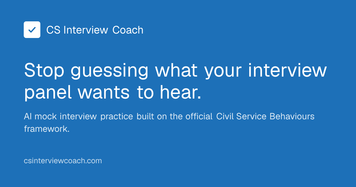 STAR Method for Civil Service Interviews: Examples & Structure